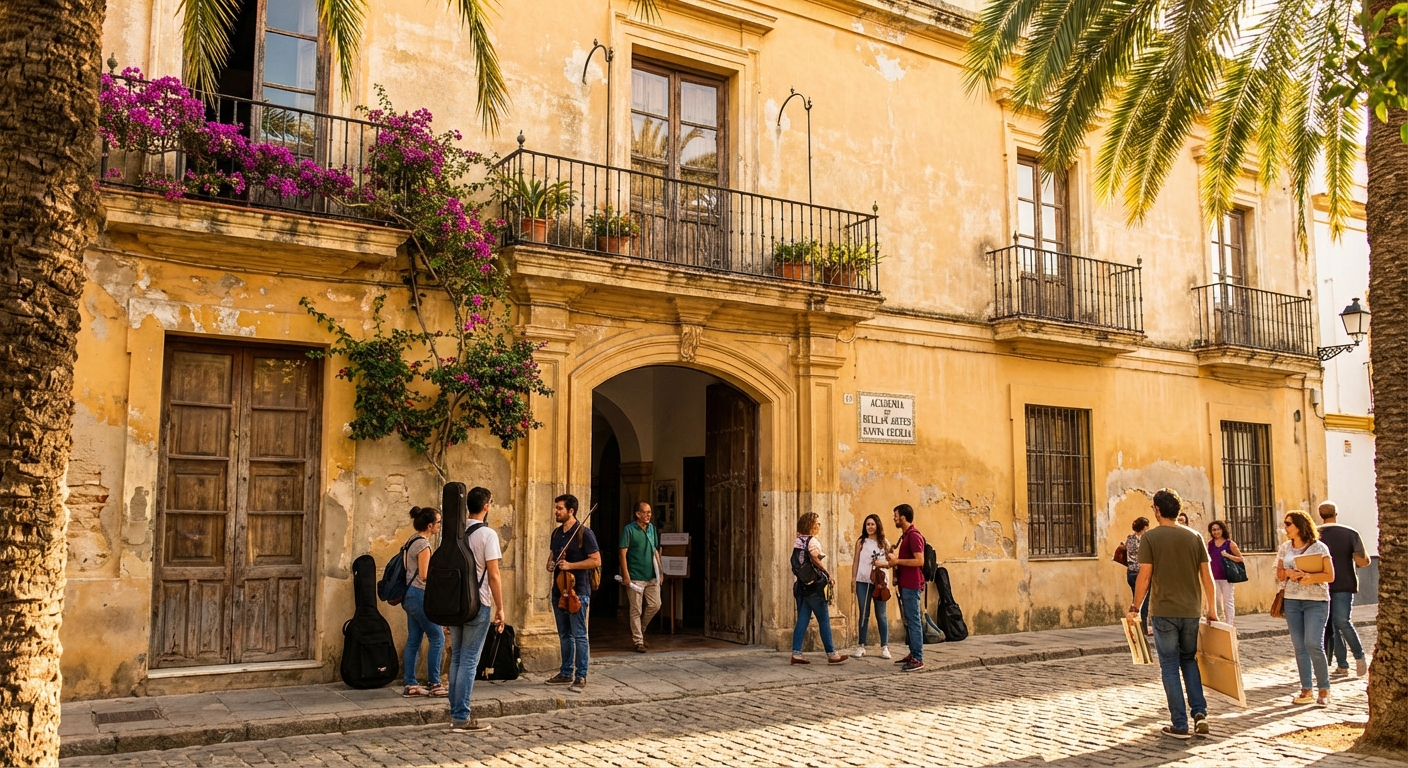 Academia Santa Cecilia: un siglo formando músicos en El Puerto