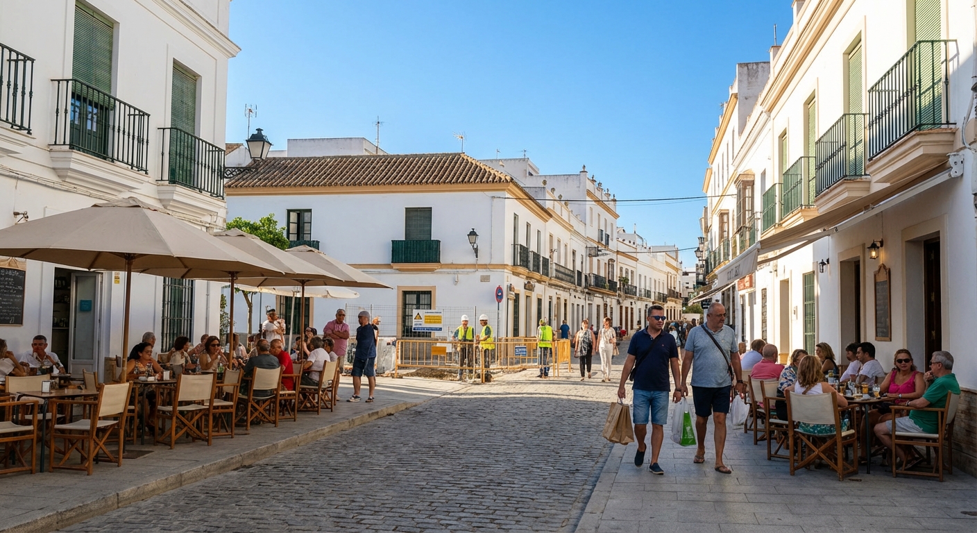 El centro histórico se transforma: más espacio para pasear y nuevas terrazas en las calles principales