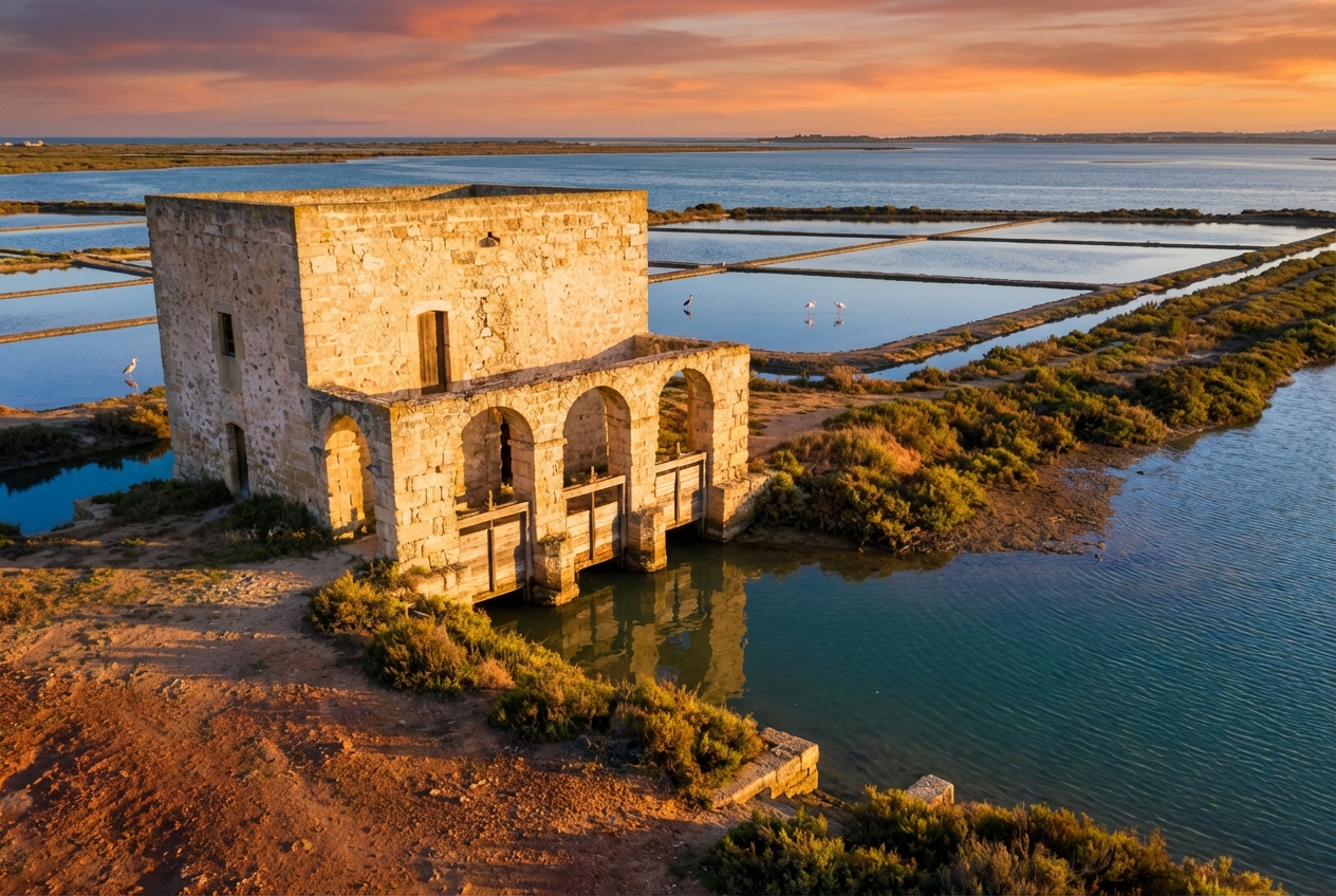 La ruta de los molinos de mareas: un paseo por la Bahía de Cádiz