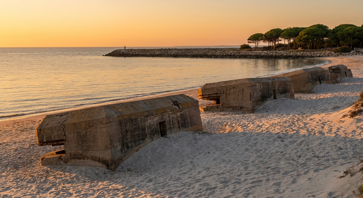 Los búnkeres de la Guerra Civil en la costa de El Puerto: rutas para explorarlos